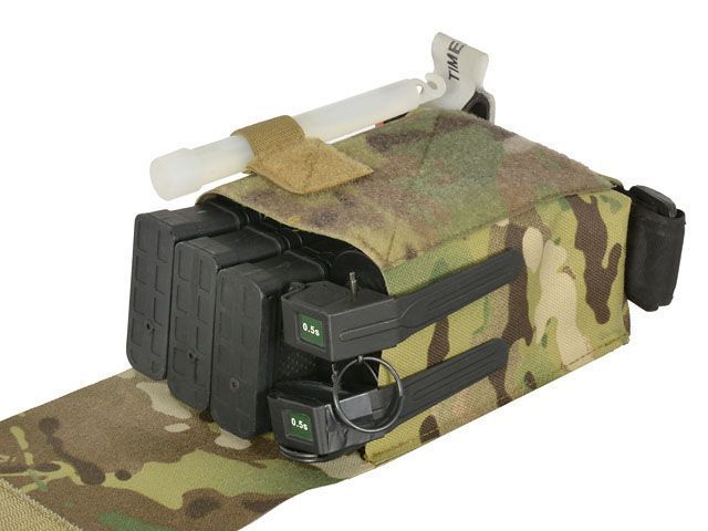 Багатофункціональний утилітарний підсумок GP Laser-Cut - Чорний [8FIELDS] M51613291-BK_tw фото