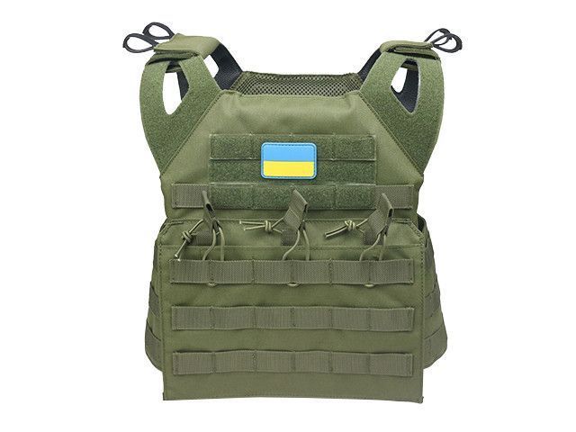 Плитоноска Jump Plate Carrier Cummerbund - Olive [8FIELDS] M51611044-UKR фото