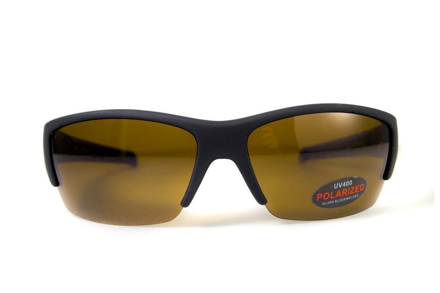 Окуляри поляризаційні BluWater Daytona-2 Polarized (brown), гідрофобні коричневі лінзи (Repelon&trade;) 4ДЕЙТ2-Г50П фото