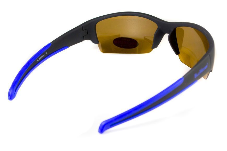 Окуляри поляризаційні BluWater Daytona-2 Polarized (brown), гідрофобні коричневі лінзи (Repelon&trade;) 4ДЕЙТ2-Г50П фото