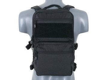 Рюкзак плоский вместительный с системой MOLLE Front Panel MT 8FIELDS со съемной нагрудной панелью M51611032-BK фото