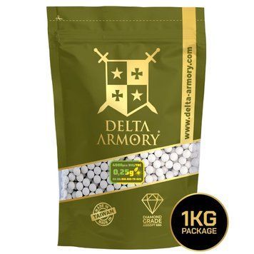 М'ячі страйкбольні BB BIO TRACER Delta Armory Diamond 0.25г 4000 шт. DA-BB-DIA-BIO-TR-025 фото