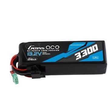 Gens ace Mini G-Tech 3300mAh 13.2V 4S 20C Li-Fe акумулятор для приймача GEA334S20MJRXGT_gs фото