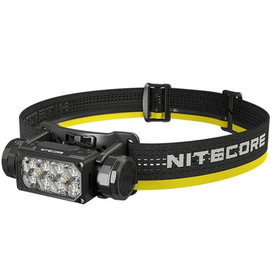 Фонарь налобный Nitecore HC65 UHE (8 x NiteLab UHE LED, 2000 люмен, 11 режимов, 18650, USB Type-C) 6-1287_uhe фото