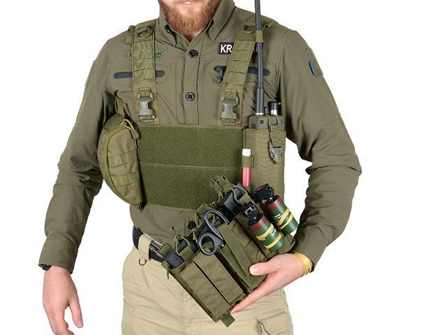 Модульний нагрудник Buckle Up Modular Chest Rig - Чорний (Black) [8FIELDS] M51611058-BK_tw фото