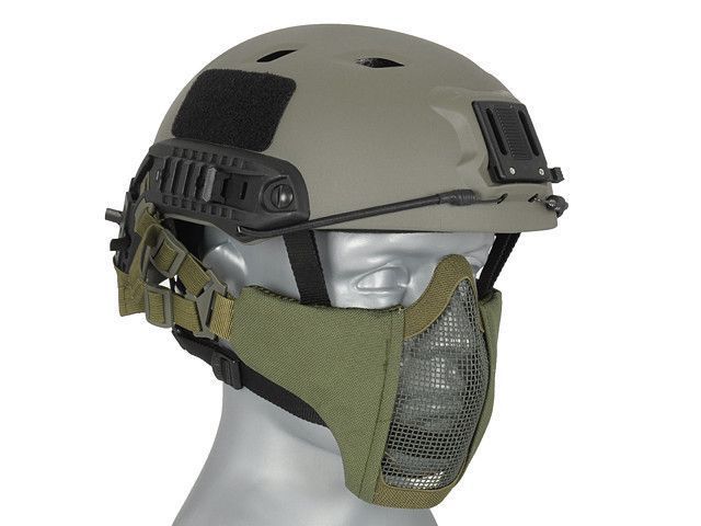 Маска Stalker Evo з монтажем для шолома FAST - Olive Drab [Ultimate Tactical] UTT-28-017152(MA-45-OD) фото