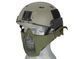 Маска Stalker Evo з монтажем для шолома FAST - Olive Drab [Ultimate Tactical] UTT-28-017152(MA-45-OD) фото 17