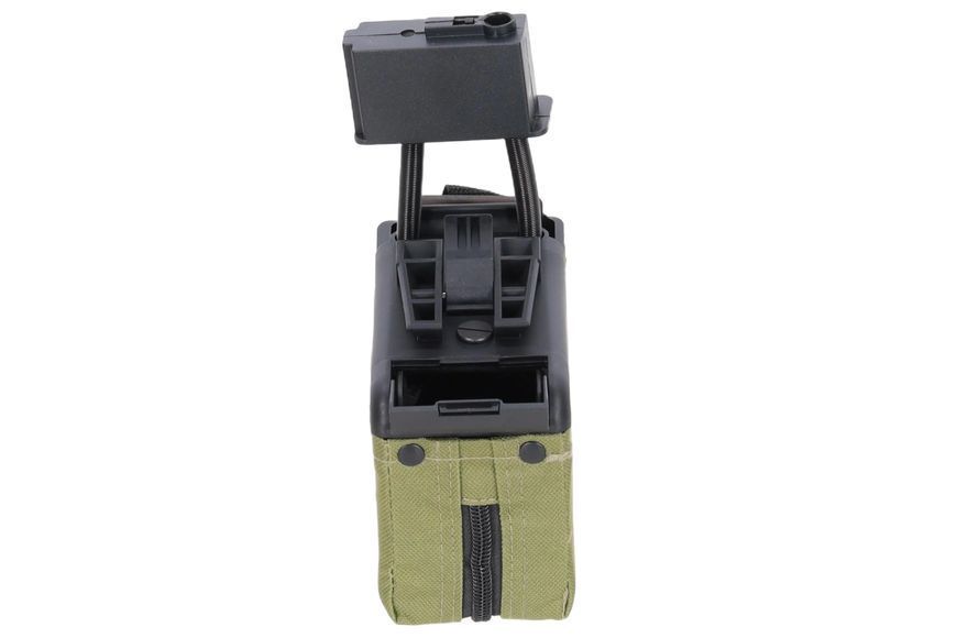 Магазин Box типу 1500 Specna Arms x AIK (для M249 Ranger) &mdash; зелений SPE-05-047400_gf фото
