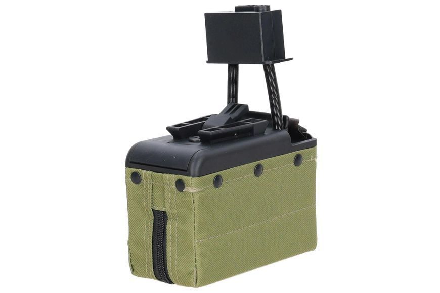 Магазин Box типу 1500 Specna Arms x AIK (для M249 Ranger) &mdash; зелений SPE-05-047400_gf фото