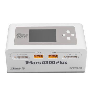 Зарядний пристрій Gens Ace iMars D300 Plus G-Tech, White GEA300WPLUS-EW_BR фото