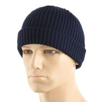 Шапка в'язана M-Tac 100% акрил Navy Blue Size S/M 32153-s/m фото