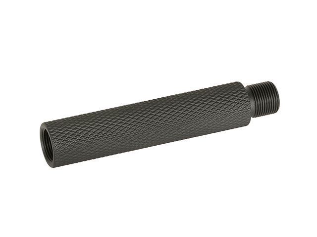 Outer barrel extension 86 mm - KNURLED 14 mm CCW [SLONG AIRSOFT] SL10353A_tw фото