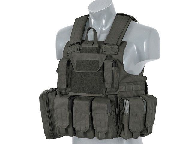 Реплика модульной бронесистемы (Combat Modular Armor System) &ndash; Черная (Black) [8FIELDS] M51611004-BK_tw фото