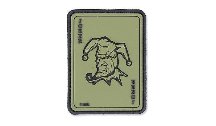 3D Патч (нашивка) Joker &ndash; Масло/OD Green [101 Inc.] (для страйкбола) 15731 фото