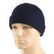 Шапка в'язана M-Tac 100% акрил Navy Blue Size S/M 32153-s/m фото 1