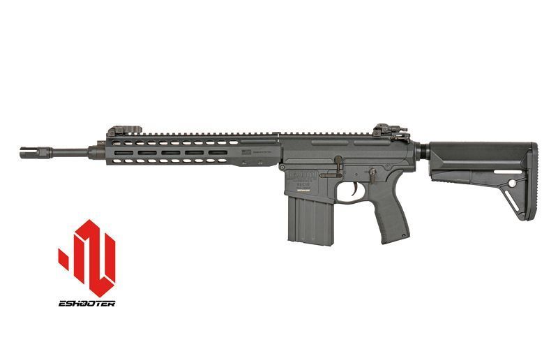 Страйкбольна гвинтівка EMG Barrett REC10 Eshooter ETU Black FB4199E_tw фото