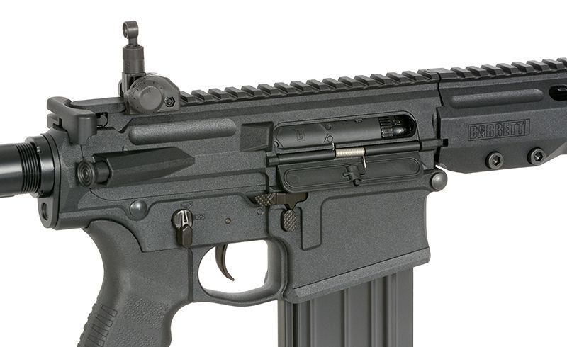 Страйкбольна гвинтівка EMG Barrett REC10 Eshooter ETU Black FB4199E_tw фото