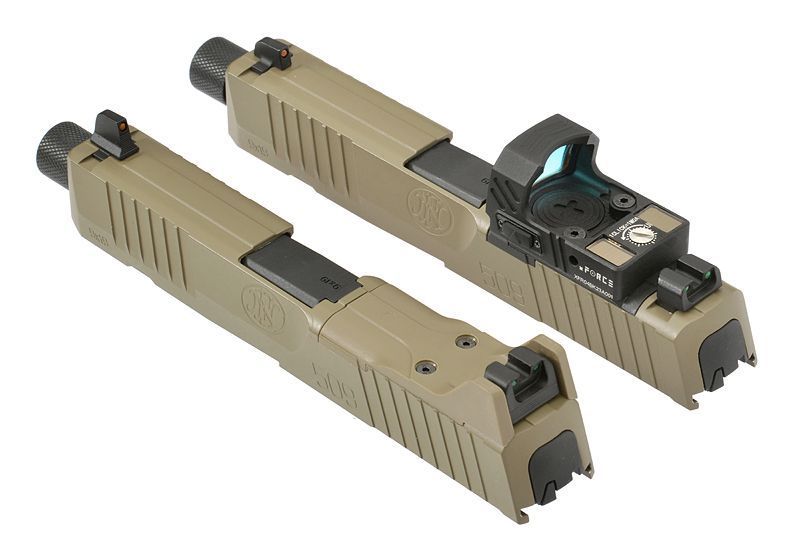 Страйкбольний пістолет Cybergun FN 509 GBB Black C006BK_tw фото