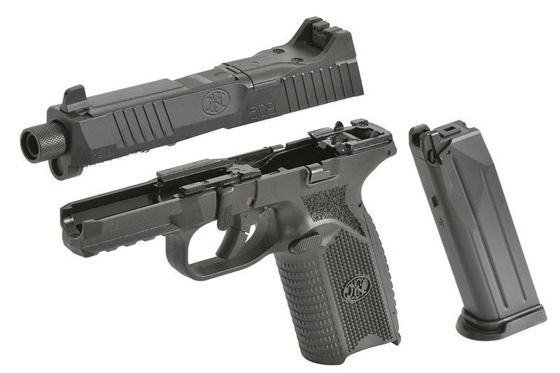 Страйкбольний пістолет Cybergun FN 509 GBB Black C006BK_tw фото