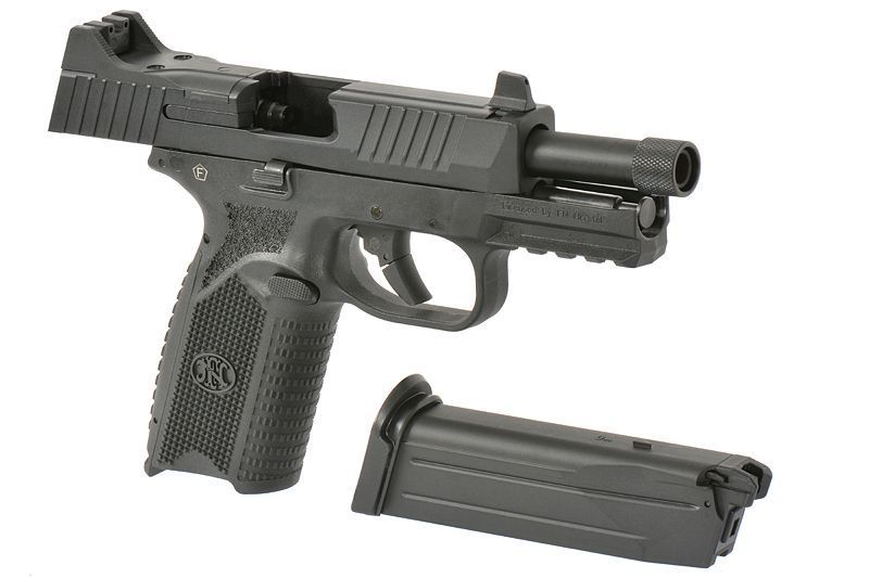 Страйкбольний пістолет Cybergun FN 509 GBB Black C006BK_tw фото