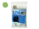 Трассёрные страйкбольные шары 0,25г &ndash; 4000 шт. [Guarder] BB-25GLOW(BAG)G_tw фото