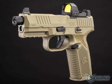 Пістолет EMG FN&reg; 509 GBB &mdash; Flat Dark Earth 117322_evk фото