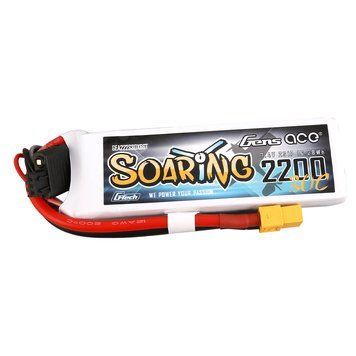 Gens ace G-Tech Soaring 2200mAh 7.4V 30C 2S1P Lipo акумулятор Pack with XT60 Plug GEA222S30X6GT_gs фото