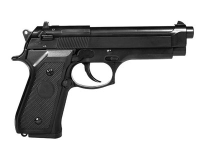 Страйкбольный пистолет M92F/M9 Non-Blowback Airsoft Gas Pistol - Black [STTi] (для страйкбола) GG-104(000056) фото