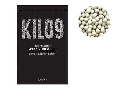 Страйкбольні кульки KILO9 0.23 g 4350шт 0.23G 1KG-PLASTIC_BR фото