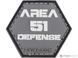 Нашивка Pop culture серия 4 "Area 51 Defense" &mdash; Evike / Hex Patch 12647_evk фото 1