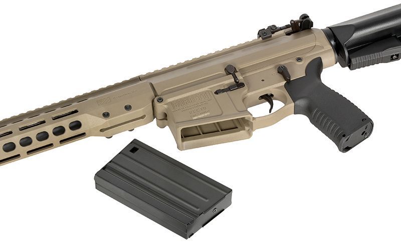 Страйкбольна гвинтівка EMG Barrett REC10 Eshooter ETU Black FB4200E_tw фото