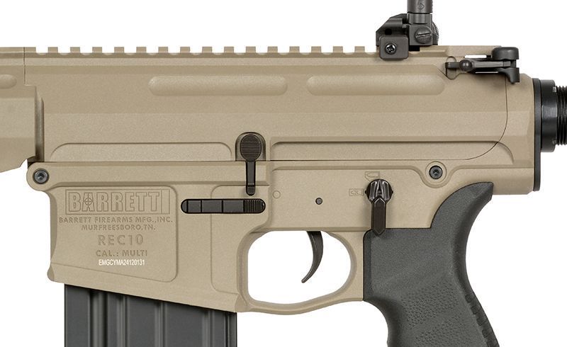 Страйкбольна гвинтівка EMG Barrett REC10 Eshooter ETU Black FB4200E_tw фото