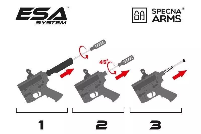 Штурмова гвинтівка SA-C19 CORE Daniel Defense — Chaos Bronze [Specna Arms] SPE-01-028190 фото