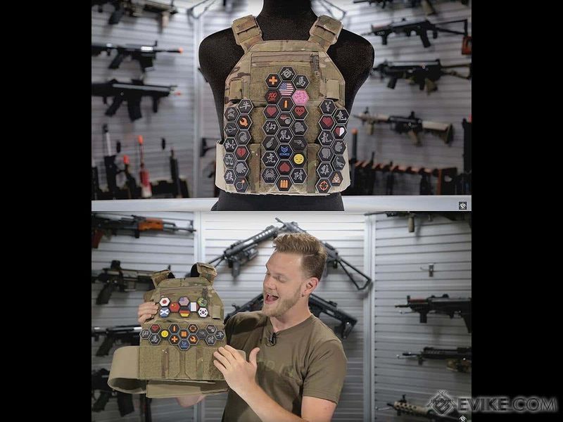 Нашивка Evike / Hex Patch Catchphrase Series 6 &laquo;Tactical Makes Everything Awesome&raquo; &mdash; пісочна 13000_evk фото