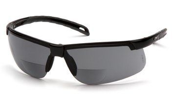 Окуляри Pyramex Ever-Lite Bifocal (gray +2.0) Super Anti-Fog H2MAX, біфокальні сірі з діоптріями PM-EV20-GR1M фото