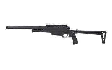 Винтовка снайперская страйкбольная Silverback TAC-41LL-S (складной приклад, болтовая) &mdash; чёрная SVB-03-049432_gf фото