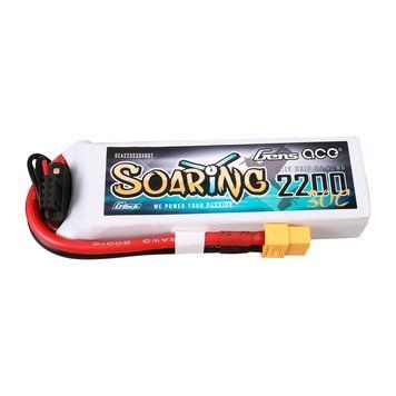 Gens ace G-Tech Soaring 2200mAh 11.1V 30C 3S1P Lipo акумулятор Pack with XT60 Plug GEA223S30X6GT_gs фото