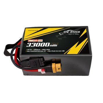 Tattu Semi-solid State 330Wh/kg 33000mAh 10C 44.4V 12S1P Lipo акумулятор Упаковка з AS150U-F пробкою TARBG3333K12S10X_gs фото