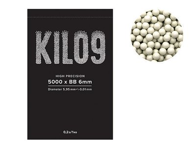 Страйкбольні кульки KILO9 0.20g 5000шт 0.20G 1KG-PLASTIC_BR фото