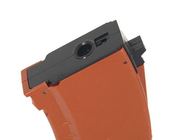 Механічний магазин на 150 кульок для приводу АКМ - orange [CYMA] (для страйкболу) FBP1351 OR_BR фото