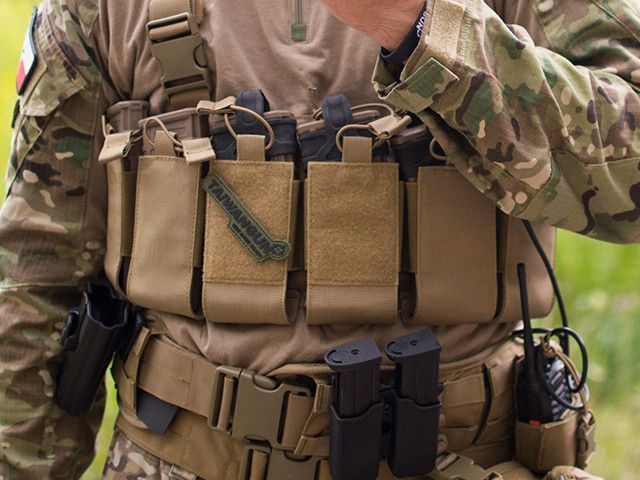 Пояс тактичний розвантажувальний MOLLE (розмір L) &ndash; Olive [8FIELDS] M51617008-L-OD фото