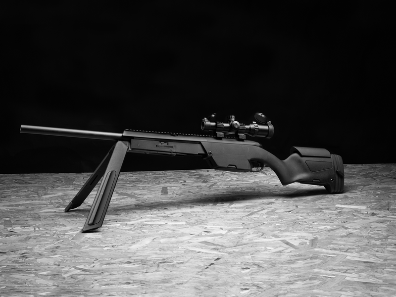 Steyr Scout Elite, снайперська гвинтівка, Пружина, чорний 19829_ag фото