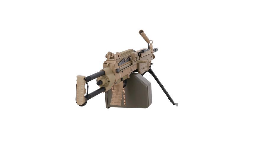Репліка кулемета FN HERSTAL M249 PARA CORE (AEG) &mdash; Tan SPE-01-028615_gf фото