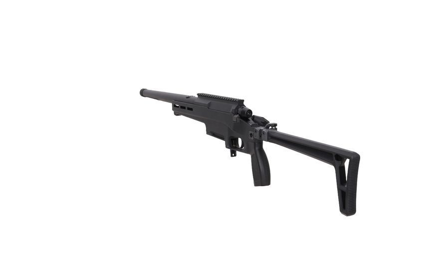 Гвинтівка снайперська страйкбольна Silverback TAC-41LL-S (складний приклад, болтова) &mdash; чорна SVB-03-049432_gf фото