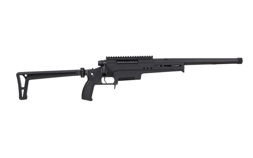 Гвинтівка снайперська страйкбольна Silverback TAC-41LL-S (складний приклад, болтова) &mdash; чорна SVB-03-049432_gf фото