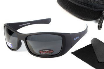 Очки поляризационные BluWater Paddle Polarized (gray) черные 4ПАДЛ-20П фото