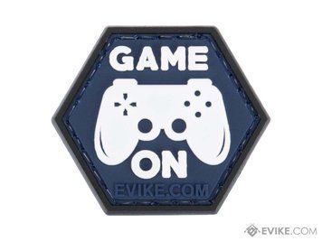 Нашивка Evike / Hex Patch Gamer серія 5 &laquo;Game On&raquo; &mdash; синя і біла 14448_evk фото
