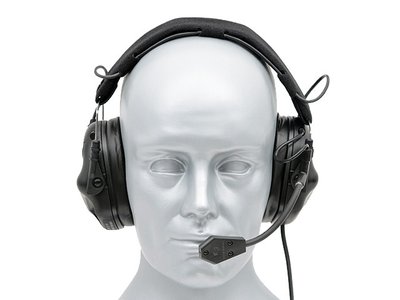 Earmor - Активні навушники M32 Tactical Mod 3 Communication Headset - Black M32-BK фото