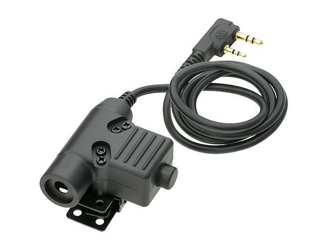 Гарнитура кнопка M51 PTT KENWOOD EARMOR для страйкбола WZ113-BK-KEN_BR фото