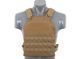 Простий Plate Carrier з аналогом балістичних вставок - Coyote [8FIELDS] (для страйкболу) M51611030-TAN фото 7